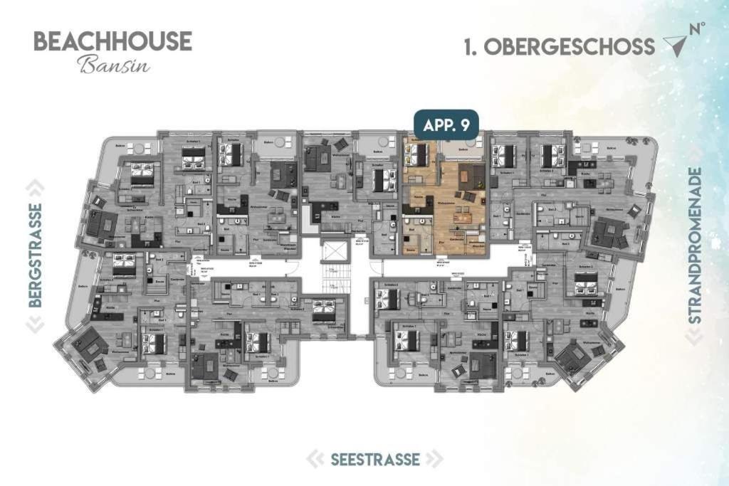 Beachhouse Bansin App 09 塞巴特黑灵斯多夫 外观 照片